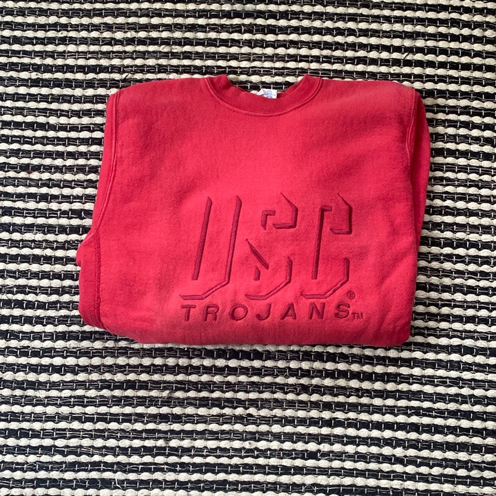 🌿 Vintage MVP USC Trojan College Sweatshirt Crewneck